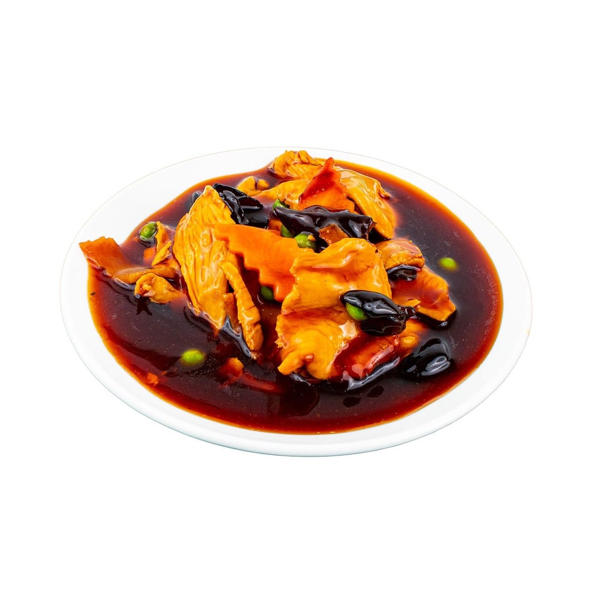 poulet-aux-champignons-noirs